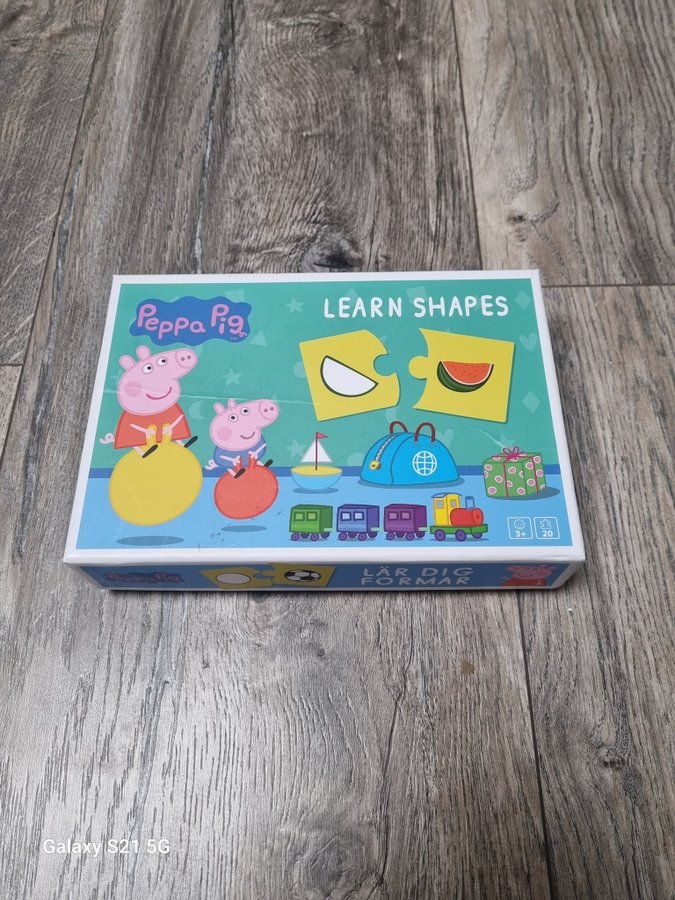 Peppa Pig Lär Dig Former