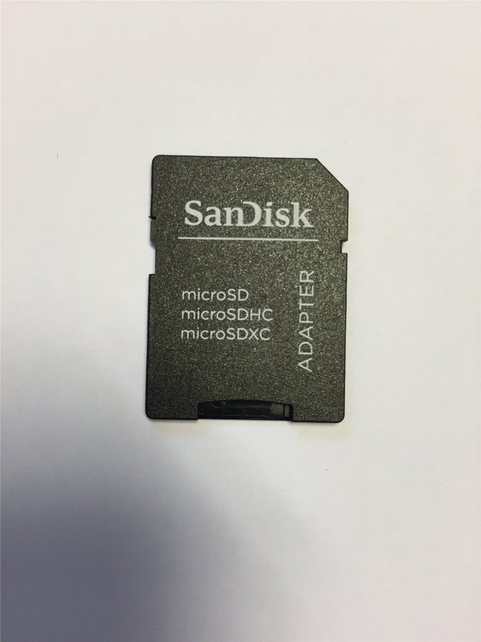 Adapter för micro SD / micro SDHC / micro SDXC till SD kort / SD minneskort