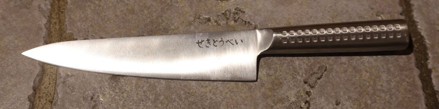 Japansk kockkniv i fint skick