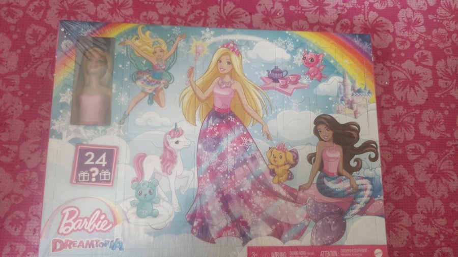 Barbie Dreamtopia adventskalender.