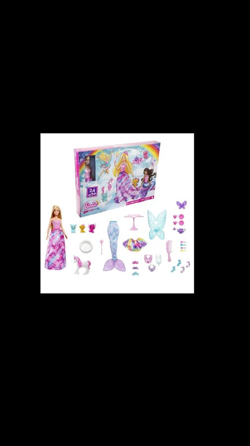 Barbie Dreamtopia adventskalender.