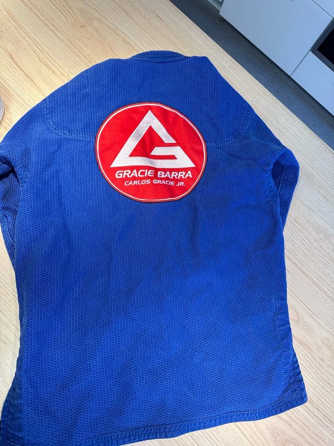 Gracie Barra Jiu-Jitsu Kimono Blå