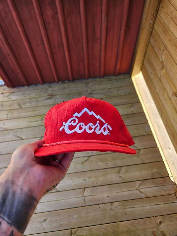 Vintage 90s Coors Snapback keps