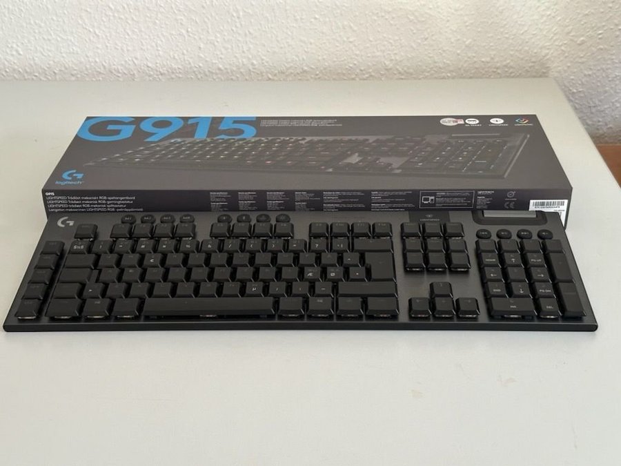 Logitech G915 Wireless Low Profile Gaming Keyboard