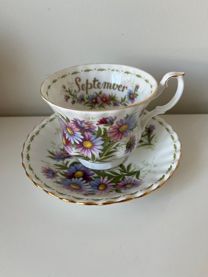 Royal Albert September månadsservis Kaffekopp