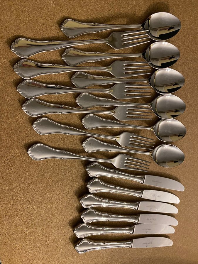 Solingen Palazzo Bestick Germany 18 delar vintage bestick set Retro