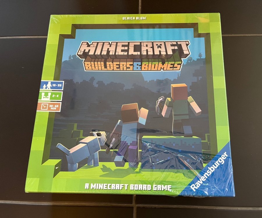 Nytt Minecraft Builders  Biomes - Brädspel