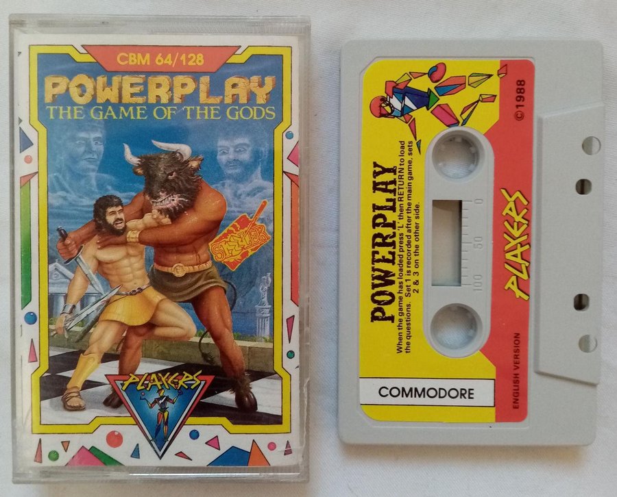 Powerplay - The Game of the Gods (Players) - Commodore 64 / C64 Spel