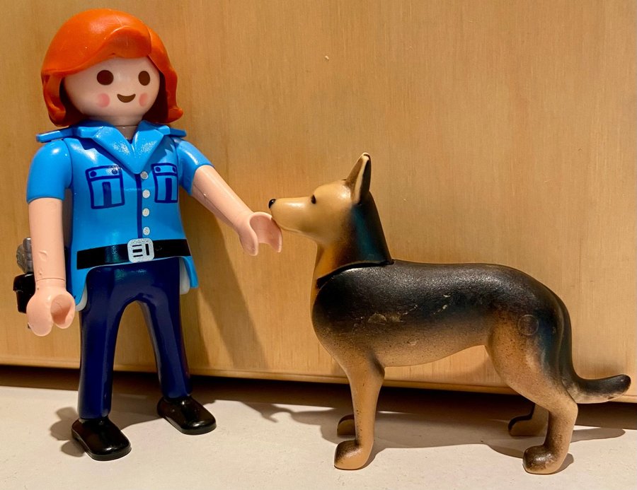 Playmobil Hundförande polis