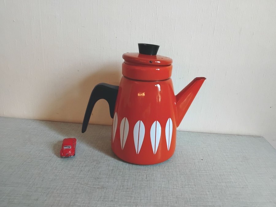 Kaffekanna med filter Lotus Grete Prytz Kittelsen Catrineholm Norway Rare!