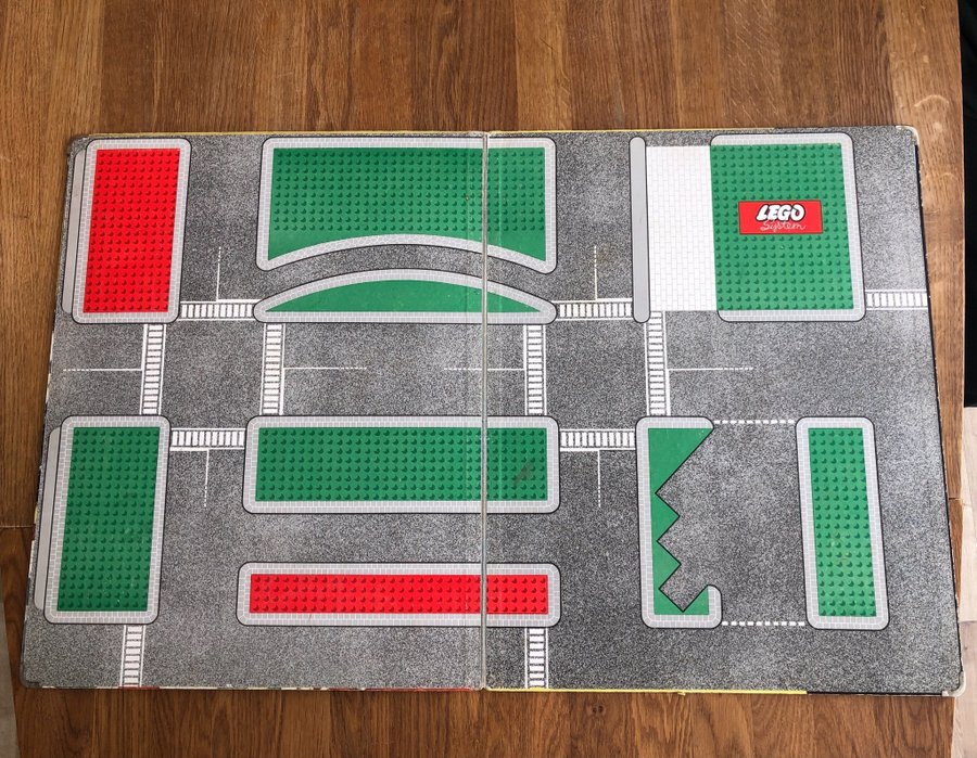 Lego townplan från 1962-66 i bra skick