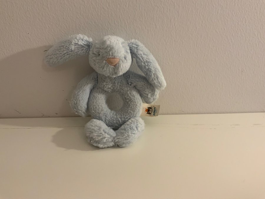 Jellycat Gosig Kanin Blå