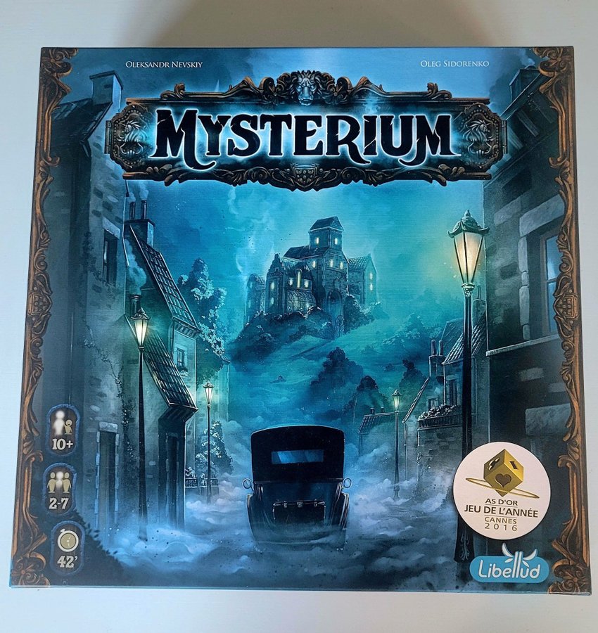 Mysterium brädspel. Komplett  fint skick!