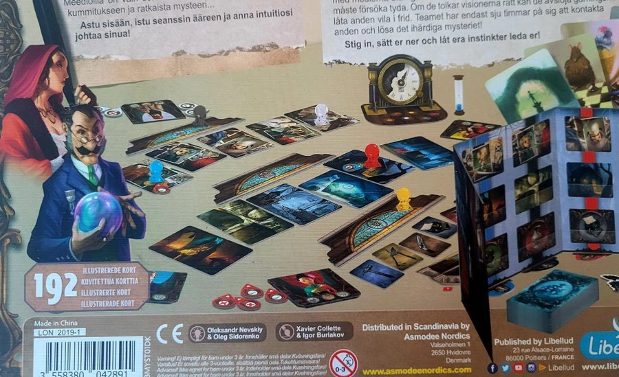 Mysterium brädspel. Komplett  fint skick!