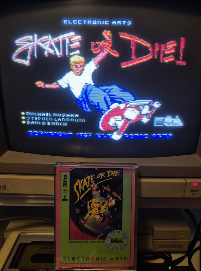 Skate or Die, Commodore 64