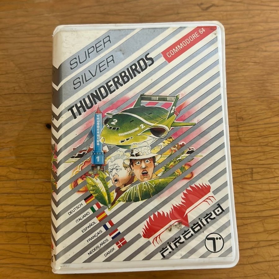 Super Silverbirds Thunderbirds Commodore 64