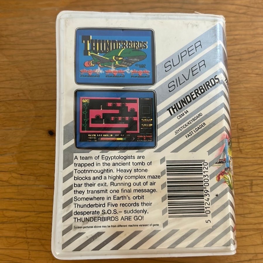 Super Silverbirds Thunderbirds Commodore 64