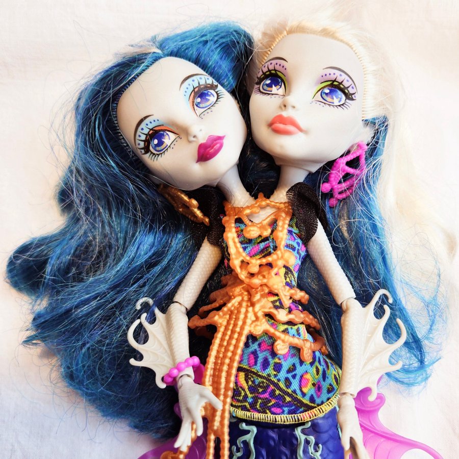 Monster High Skräckigt Söt Sjöjungfru Dockor