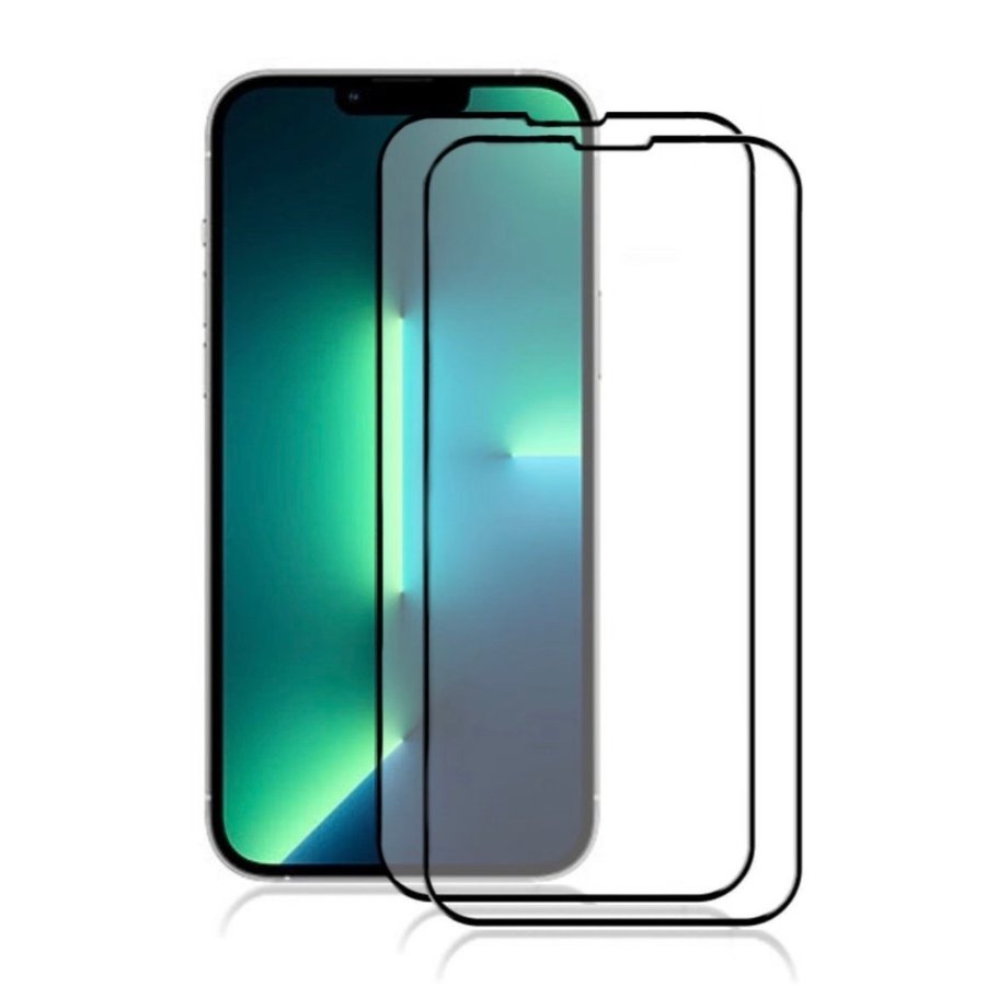 2-Pack iPhone 13 Pro Max - Skärmskydd i Härdat glas