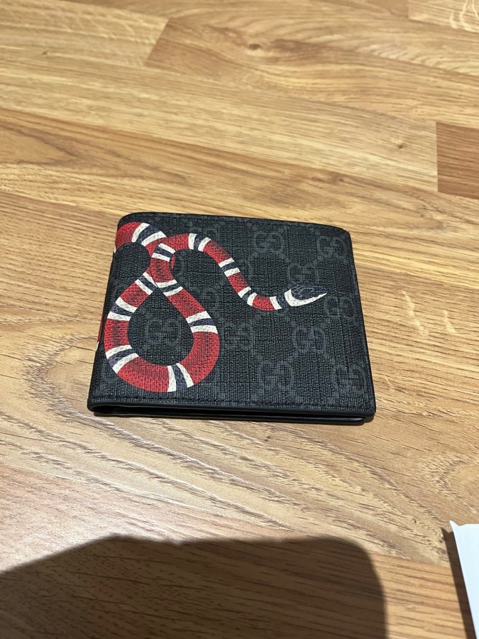 Gucci kingcobra plånbok