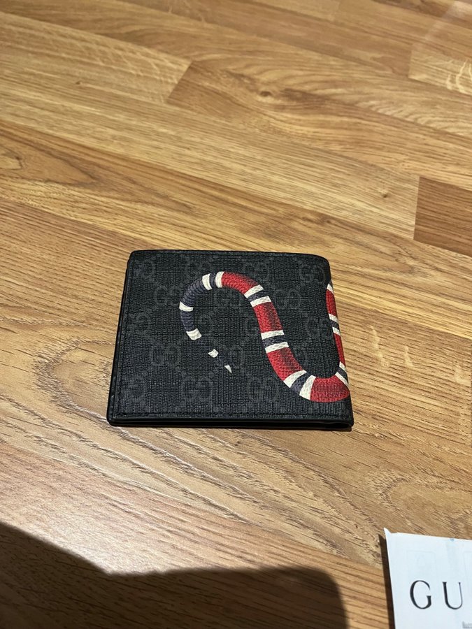 Gucci kingcobra plånbok