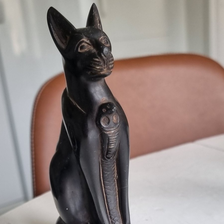 Egyptisk kattstatyett