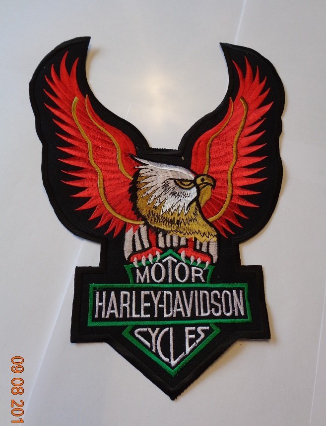 ÖRN HARLEY DAVIDSON NYTT TYG MÄRKE !!!!!