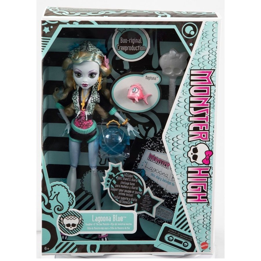 Monster High Boo-riginal Creeproduction Lagoona Blue Doll