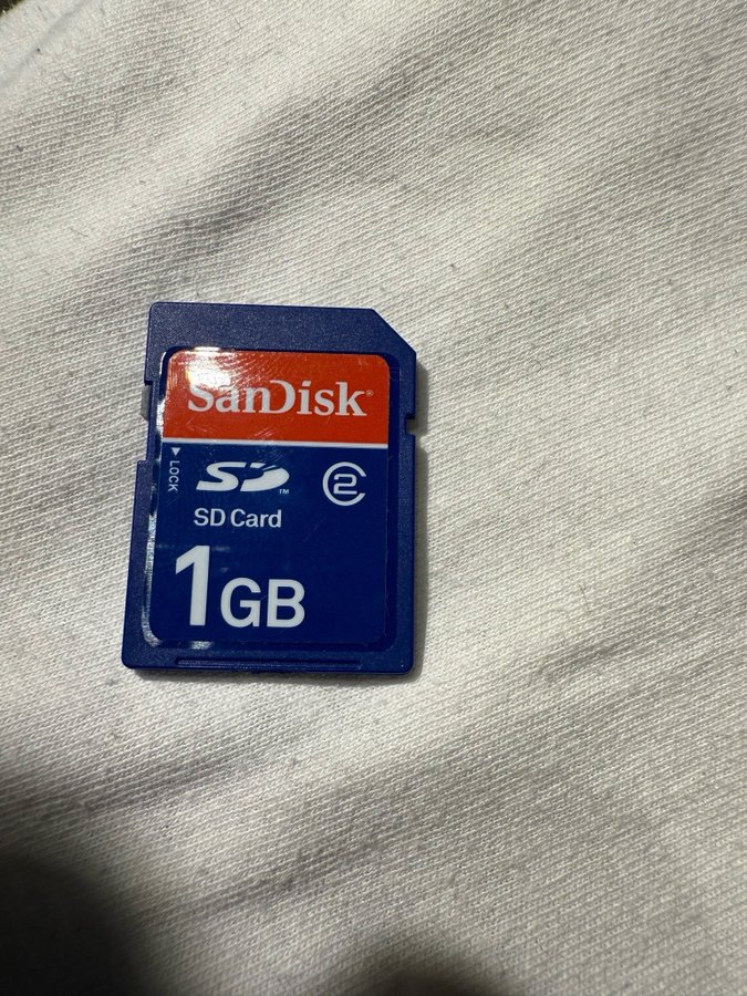 Sandisk SD-kort 1GB