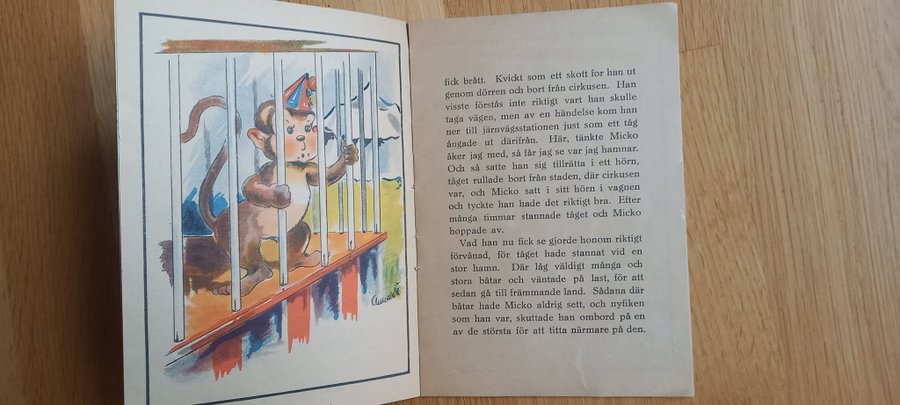 Apan Micke - Barnbok från 1947