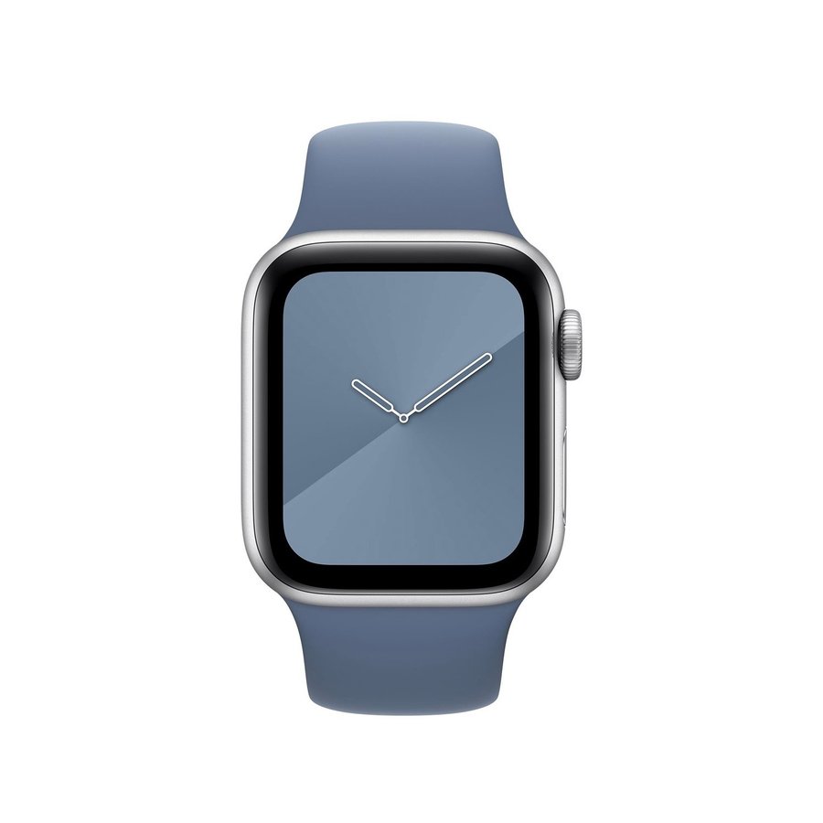 Silikonband 38/40/41/42mm (S/M) Apple Watch Armband - LINNEBLÅ