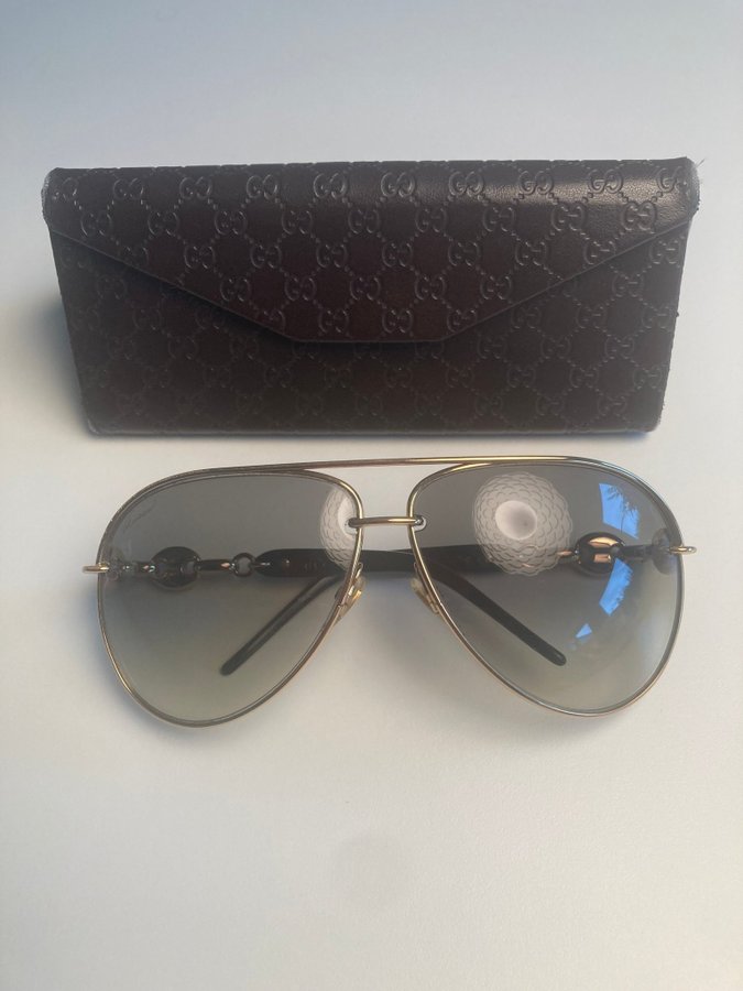 Superfina Gucci Aviators Solglasögon!