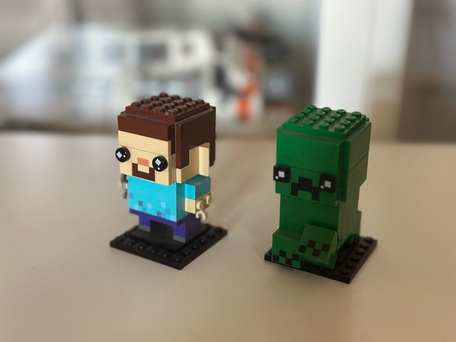 Minecraft Lego Minifigurer - Steve  Creeper 41612