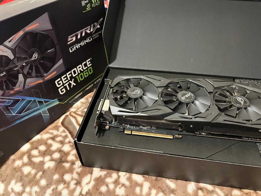 ASUS GeForce GTX 1060 6GB STRIX Gaming Graphics Card