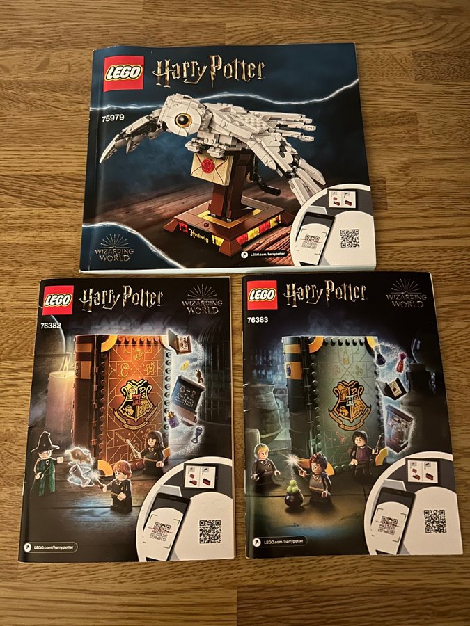 LEGO Harry Potter 75979, 76382  76383