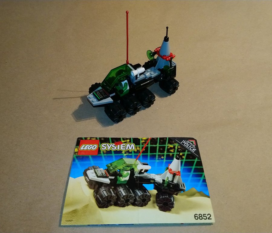 Lego rymd space police Sonar Security 6852