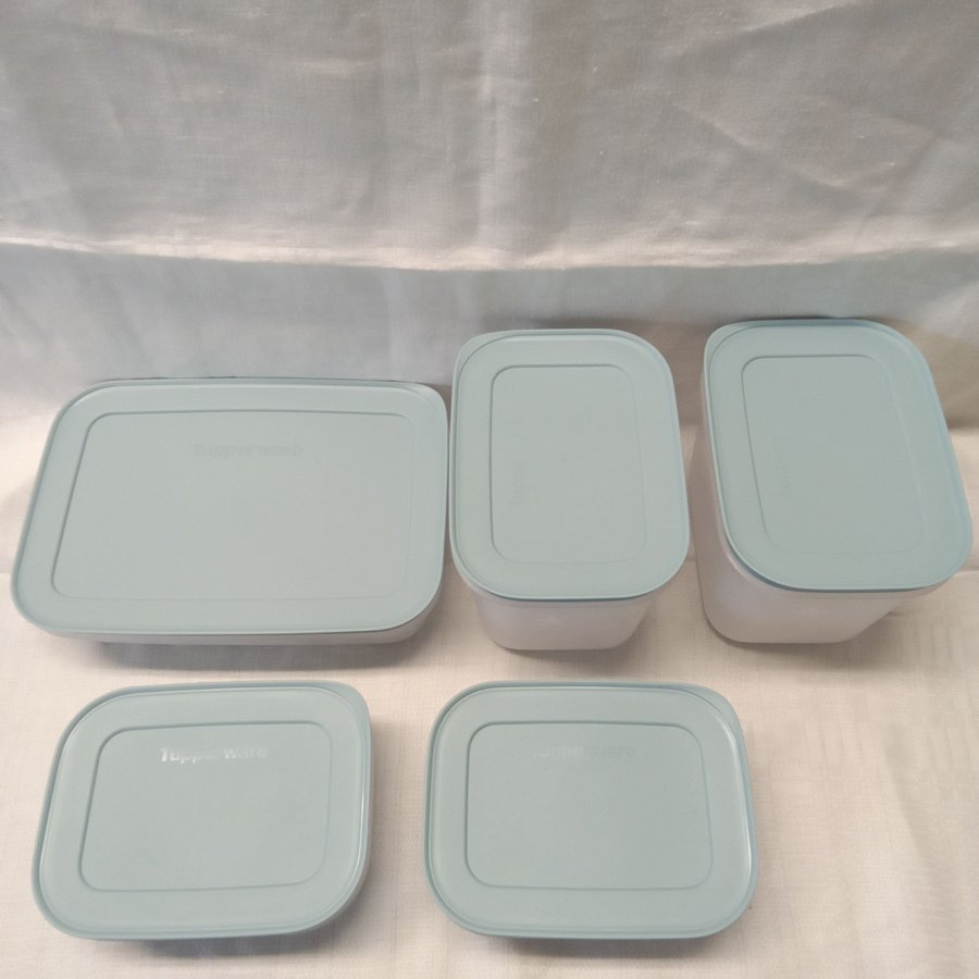 Tupperware Frysburkar 5pack NY!