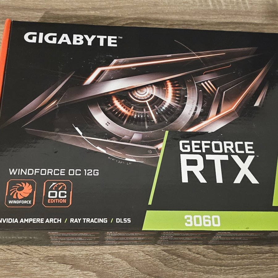 Gigabyte GeForce RTX 3060 Windforce OC 12G