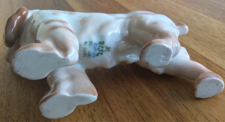 Porcelænsfigur af en Cocker Spaniel