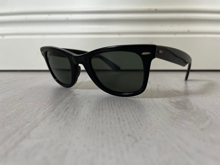 Vintage BL 5024 Ray-Ban Wayfarer Solglasögon ca 80tal