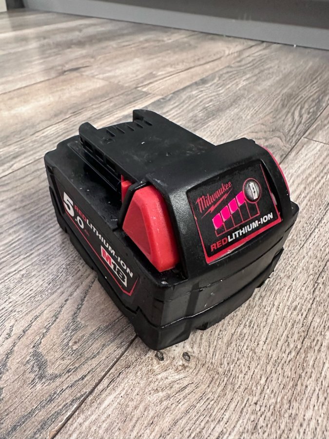 Milwaukee M18B5 Batteri 5.0Ah M18