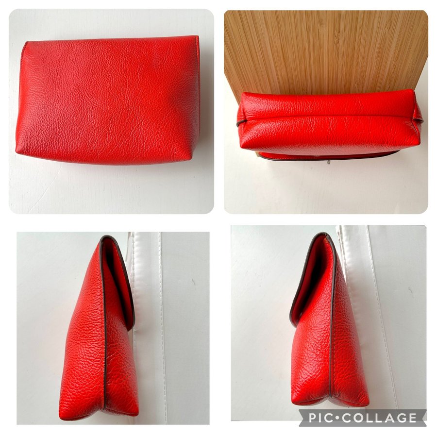 MULBERRY Classic Postmans Locked Cosmetic Pouch Sminkväska Kuvertväska Oanvänd