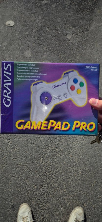 GAME PAD PRO GRAVIS Windows 95  98