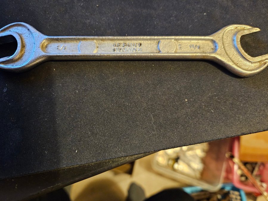 Vintage Bahco UL 5/8"- 11/16" Gaffelnøgle