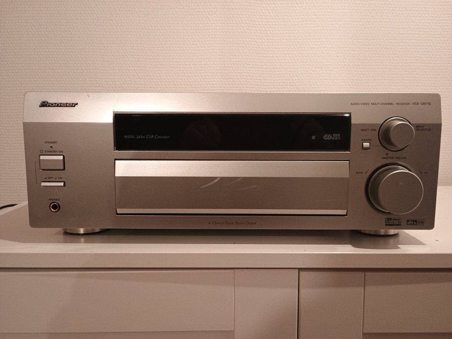 Pioneer VSX-D811S 7.1-kanals hemmabioförstärkare