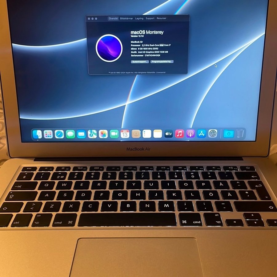 MacBook Air 256 GB i7