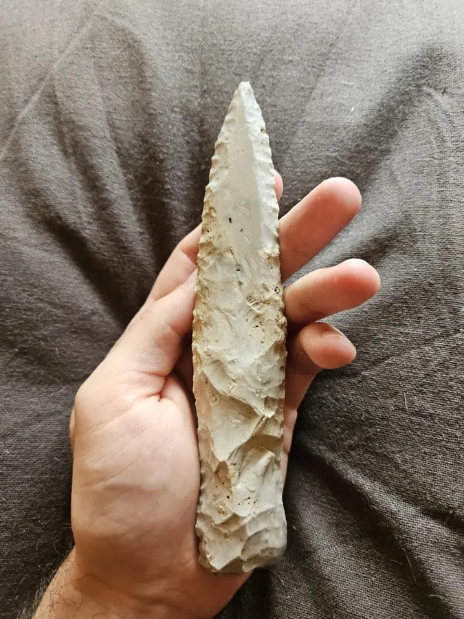 Rare Danish Neolithic Flint POLISHED Dagger type Vb