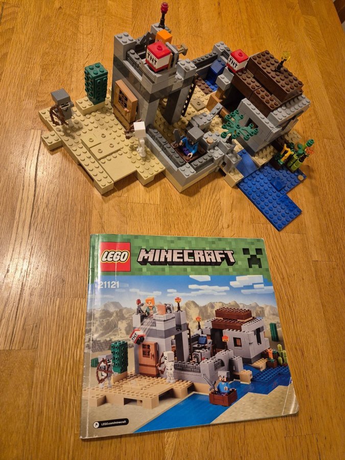 Lego 21121 Ökenstationen Minecraft