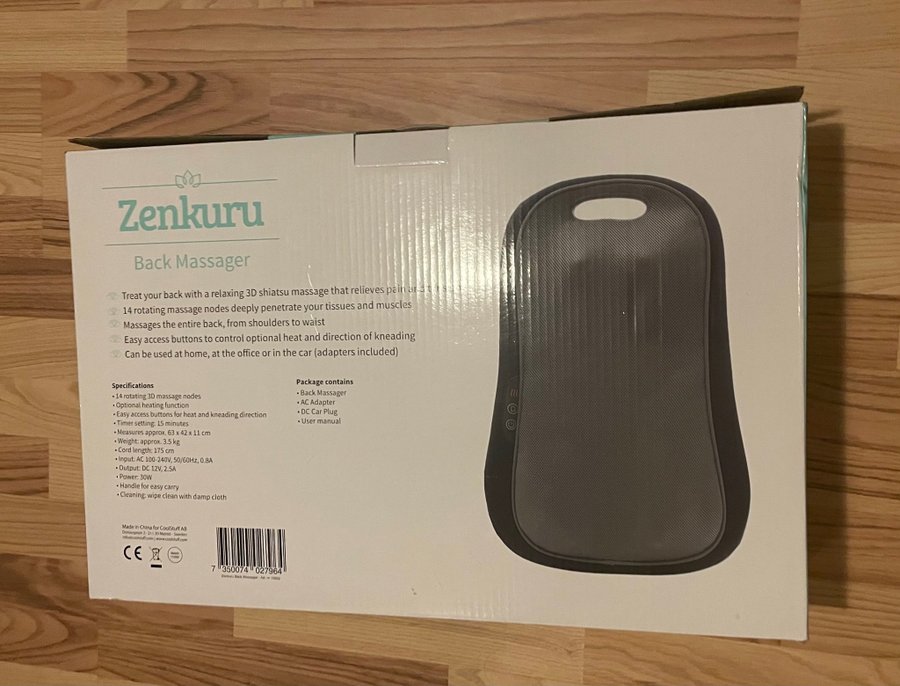 Zenkuru Ryggmassageapparat