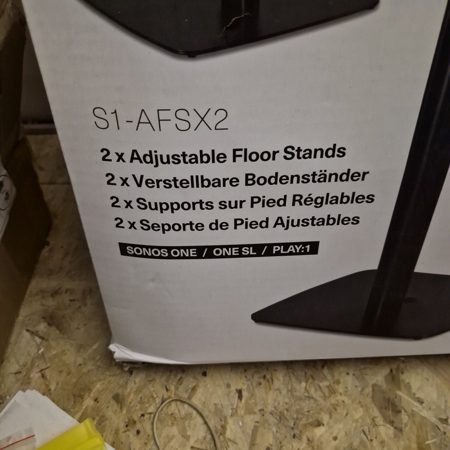 2 Pakete Flexson S1 - AFSX2 schwarz